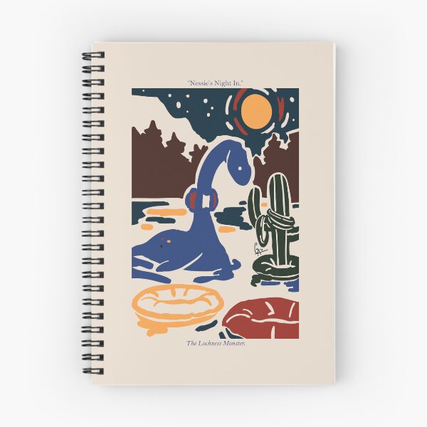 Item preview, Nessie's Night In - Cryptids at Work designed and sold by GhostsbyGrace.