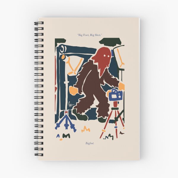 Item preview, Big Foot, Big Shot - Cryptids at Work designed and sold by GhostsbyGrace.