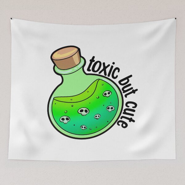 Item preview, Toxic But Cute Potion designed and sold by Skull Fern.