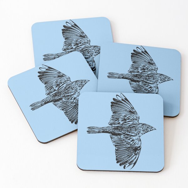 Item preview, Grasshopper Sparrow Black Design  designed and sold by designsasstultd.