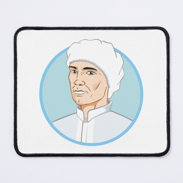 Item preview, Caucasian male mascot, contamination safety equipment designed and sold by LucianoCosmo.
