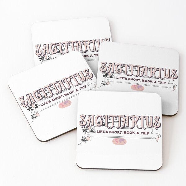 Item preview, Sagittarius Life's Short, Book a Trip designed and sold by MoeTiff.