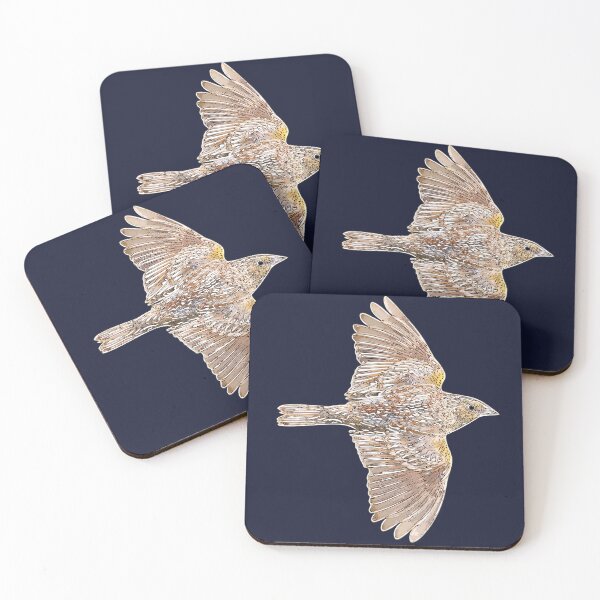 Item preview, Grasshopper Sparrow White Alternate Design  designed and sold by designsasstultd.