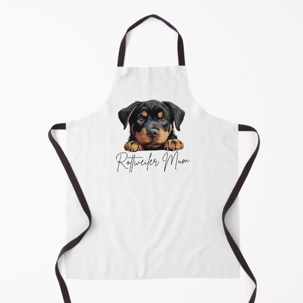 Item preview, Cute Peeking Rottweiler Mum designed and sold by NicheFifty-Two.