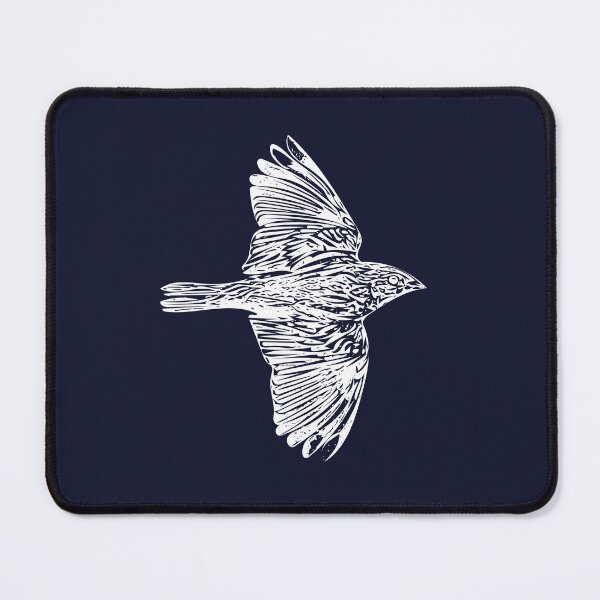 Item preview, Grasshopper Sparrow White Design designed and sold by designsasstultd.