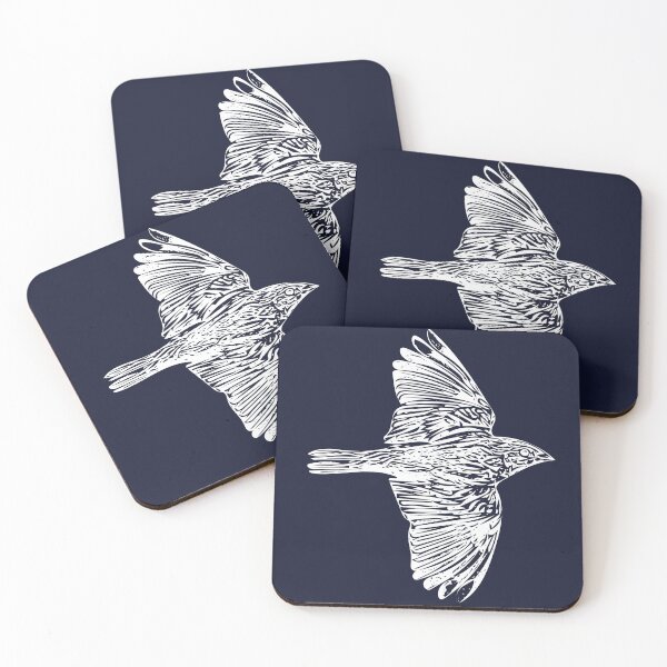 Item preview, Grasshopper Sparrow White Design  designed and sold by designsasstultd.