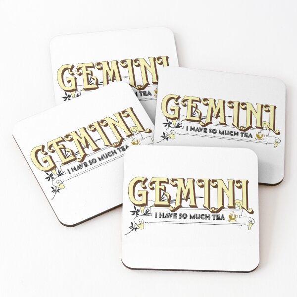 Item preview, Gemini I Have So Much Tea designed and sold by MoeTiff.