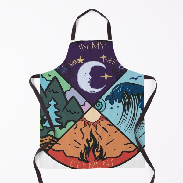 Item preview, In My Element - Fire, Air, Water, and Earth designed and sold by SqueezedDesigns.
