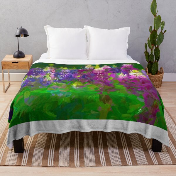 Item preview, Lupine Field Impasto designed and sold by Wayne King.