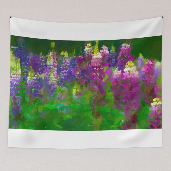 Item preview, Lupine Field Impasto designed and sold by Wayne King.