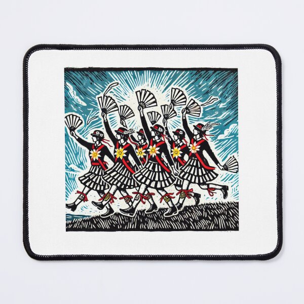 Item preview, Border Morris! designed and sold by FolkFoundry.
