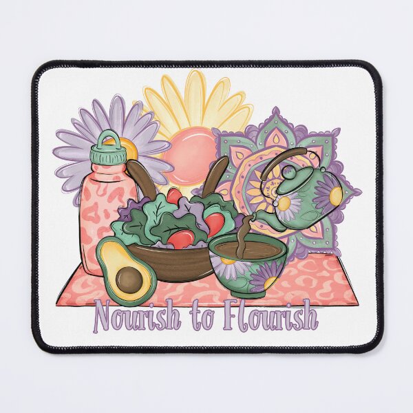 Item preview, Vibrant wellness-inspired design and message—perfect for yogis and health enthusiasts! designed and sold by MerchSearchCO.