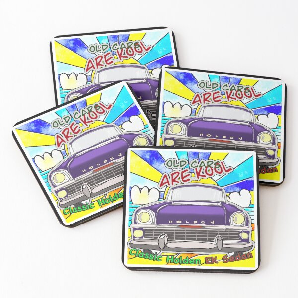 Item preview, Vintage Holden EK Sedan - Vibrant Retro Aussie Car Art designed and sold by Michael van der Hoorn.