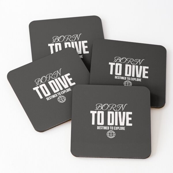 Item preview, Born To Dive Destined to Explore designed and sold by MoeTiff.