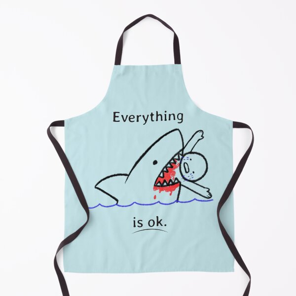 Item preview, Everything is ok, Positive Quote, Sarcasm designed and sold by Mariana Piana.