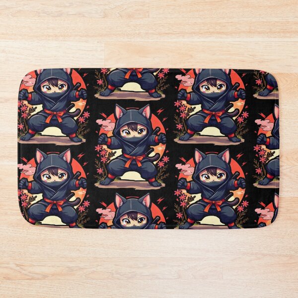 Item preview, Kawaii Ninja Cat designed and sold by Chibloom.