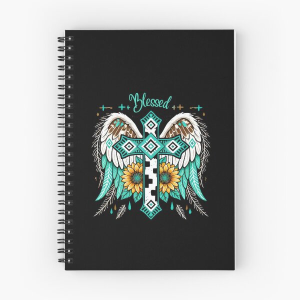 Item preview, Blessed,  Cross,Wings, and Sunflowers designed and sold by AlienOccupation.