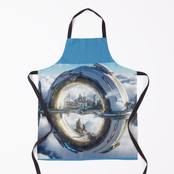 Item preview, Steel Ring: Floating City in the Sky" designed and sold by Reina75.