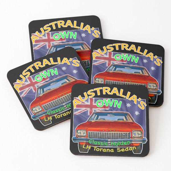 Item preview, Classic Holden LH Torana Sedan - Australia’s Own Retro Car Art designed and sold by Michael van der Hoorn.