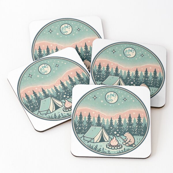 Item preview, Camping bear designed and sold by 171factory.