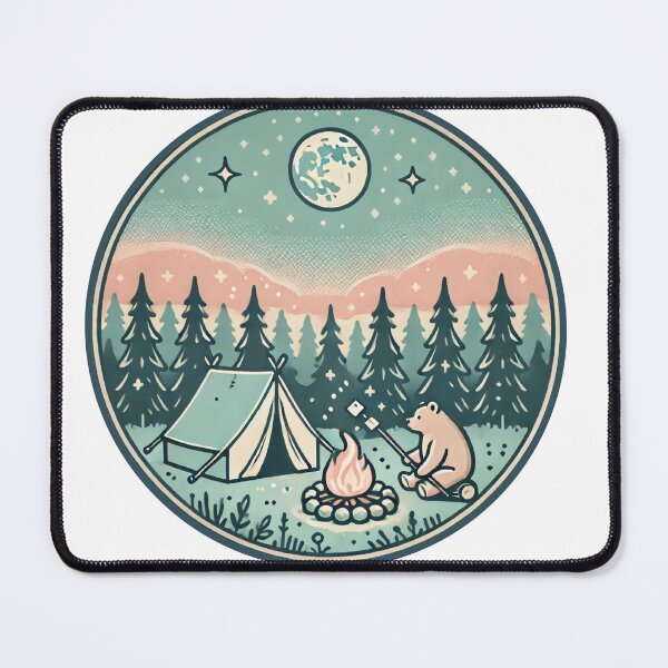 Item preview, Camping bear designed and sold by 171factory.