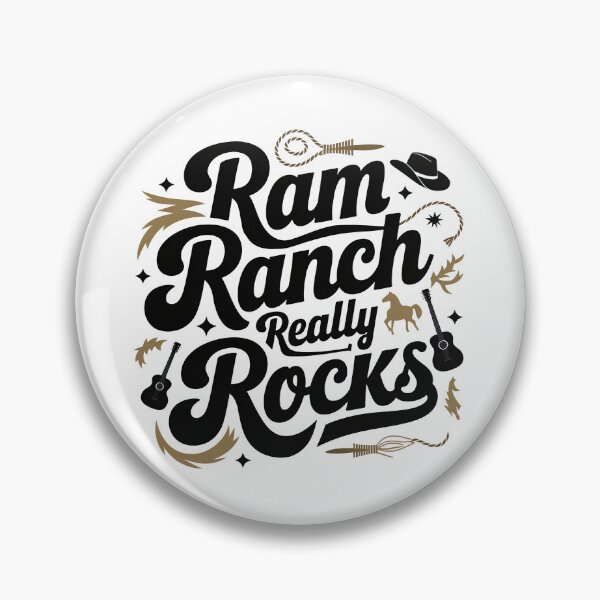 Artikelvorschau, Ram Ranch rockt wirklich, Ram Ranch, Ram Ranch Songtext entworfen und verkauft von graphic-genie.