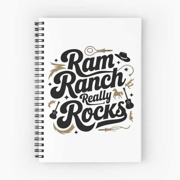 Artikelvorschau, Ram Ranch rockt wirklich, Ram Ranch, Ram Ranch Songtext entworfen und verkauft von graphic-genie.