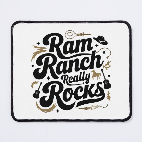 Item preview, Ram Ranch Really Rocks, Ram Ranch, Ram Ranch Lyrics designed and sold by graphic-genie.