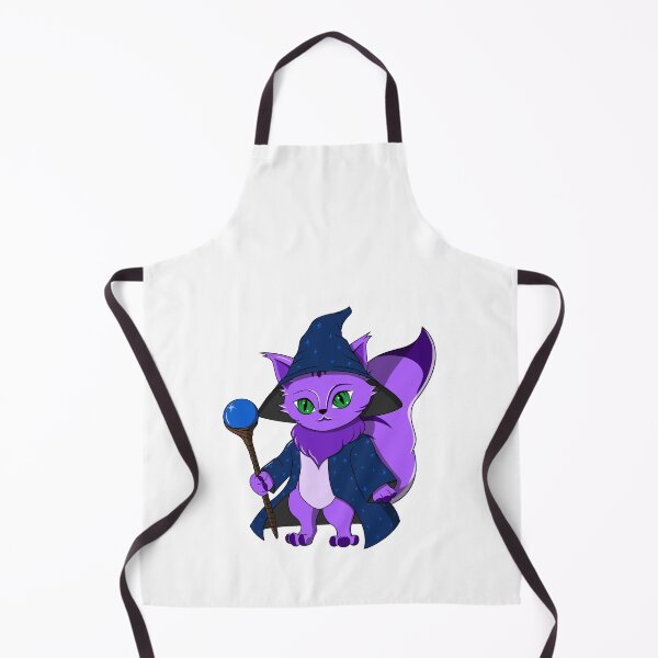 Item preview, Cute Purple Cartoon Wizard Cat designed and sold by DrisT-Graphics.