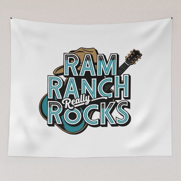 Aperçu de l'œuvre Ram Ranch est vraiment génial, Ram Ranch, paroles de Ram Ranch créée et vendue par graphic-genie.
