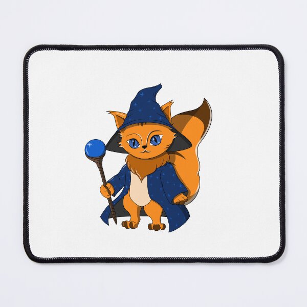 Item preview, Cute Orange Cartoon Wizard Cat designed and sold by DrisT-Graphics.