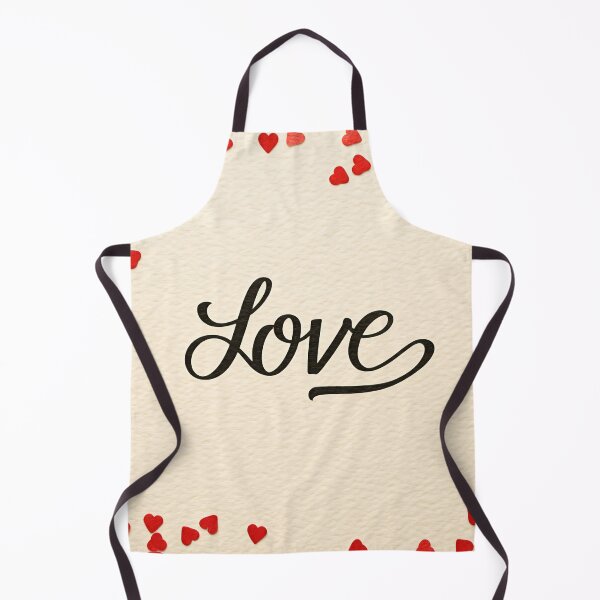 Item preview, The word "Love" in elegant calligraphy surrounded by a frame of red hearts designed and sold by homydesign.
