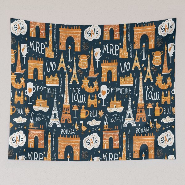Item preview, "Bonjour Paris: Vintage Eiffel Tower Elegance" designed and sold by DigoCostaK7css.
