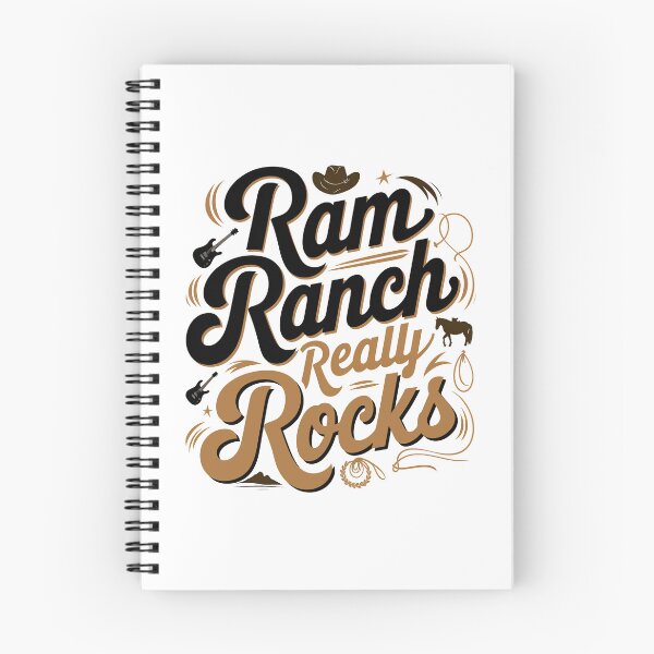 Artikelvorschau, Ram Ranch rockt wirklich, Ram Ranch, Ram Ranch Songtext entworfen und verkauft von graphic-genie.