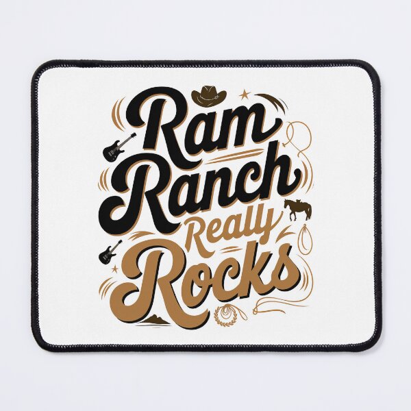 Item preview, Ram Ranch Really Rocks, Ram Ranch, Ram Ranch Lyrics designed and sold by graphic-genie.