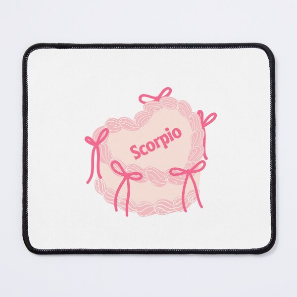 Item preview, Scorpio pink bow cake designed and sold by amorales98.