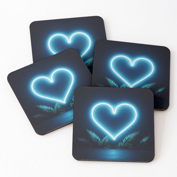 Item preview, A glowing neon heart, radiating warmth and love designed and sold by homydesign.