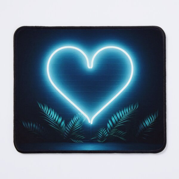 Item preview, A glowing neon heart, radiating warmth and love designed and sold by homydesign.