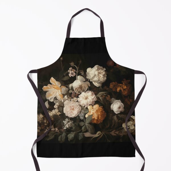Item preview, White and Neutral Botanical Moody Floral Art designed and sold by CopelandAndCo.