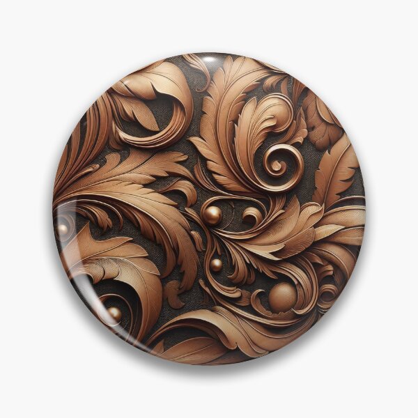 Item preview, Intricate golden swirls and patterns on a dark background designed and sold by homydesign.