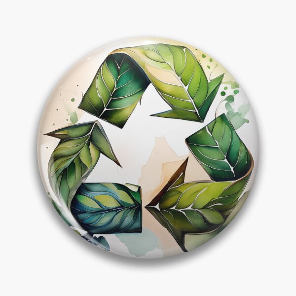 Item preview, Recycled Arrows Form Green Mobius Strip Möbius strip designed and sold by homydesign.