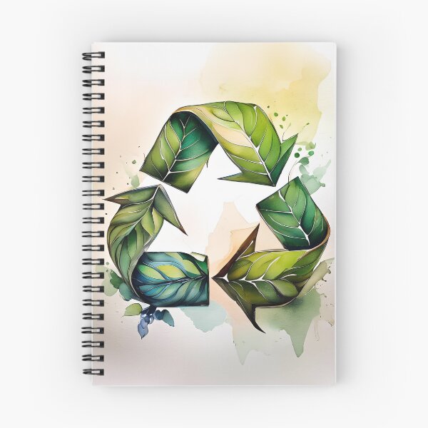 Item preview, Recycled Arrows Form Green Mobius Strip Möbius strip designed and sold by homydesign.