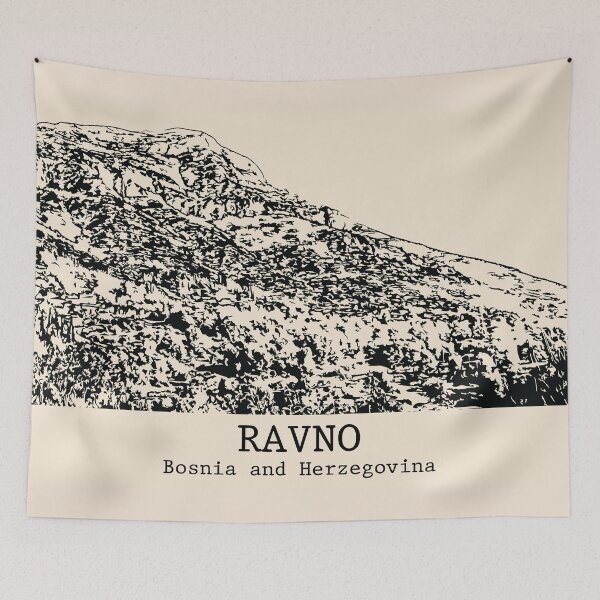 Item preview, Ravno - Bosnia and Herzegovina designed and sold by Lakeric Cityscapes.