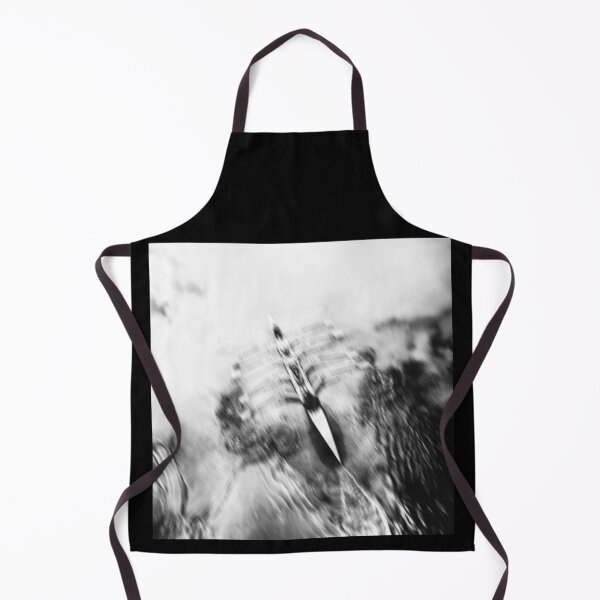 Item preview, Rowing Through Motion - Abstract Black and White Art designed and sold by Michael van der Hoorn.