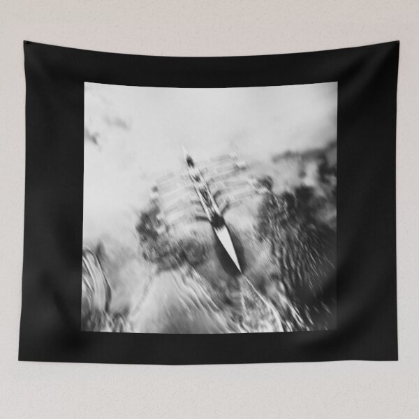 Item preview, Rowing Through Motion - Abstract Black and White Art designed and sold by Michael van der Hoorn.