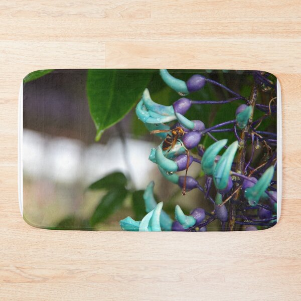 Item preview, Jade Vine Flower with a Wasp in Ubud, Bali, Indonesia designed and sold by The Botanical Jason.