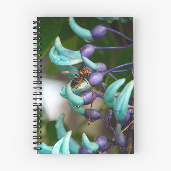 Item preview, Jade Vine Flower with a Wasp in Ubud, Bali, Indonesia designed and sold by The Botanical Jason.