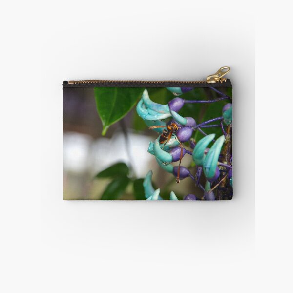 Item preview, Jade Vine Flower with a Wasp in Ubud, Bali, Indonesia designed and sold by The Botanical Jason.