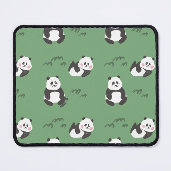 Item preview, cute mischievous panda designed and sold by narae-co.