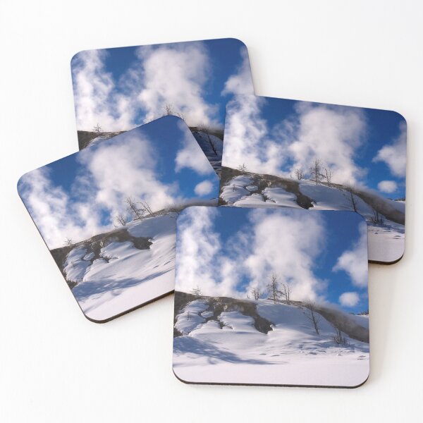 Item preview, Mammoth Hot Springs in Winter designed and sold by Alla Gill.